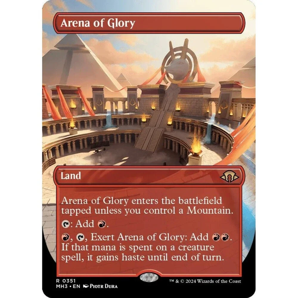 Arena of Glory (Borderless) | MH3 | 351 | NM/Rare | 081-MIX